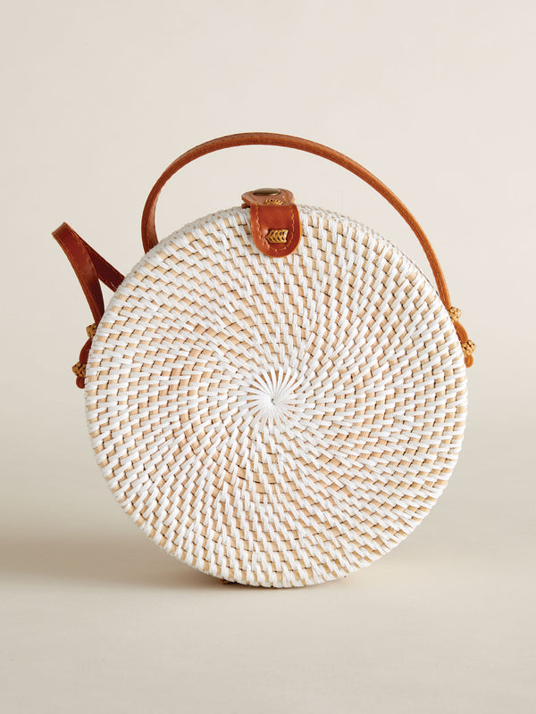 Balinese Rattan Basket Bag