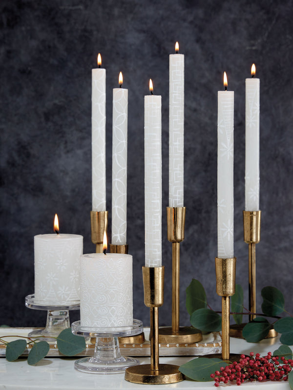 Pearly White Candlescape