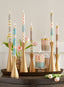 Dreamy Gold Hand-painted Candles