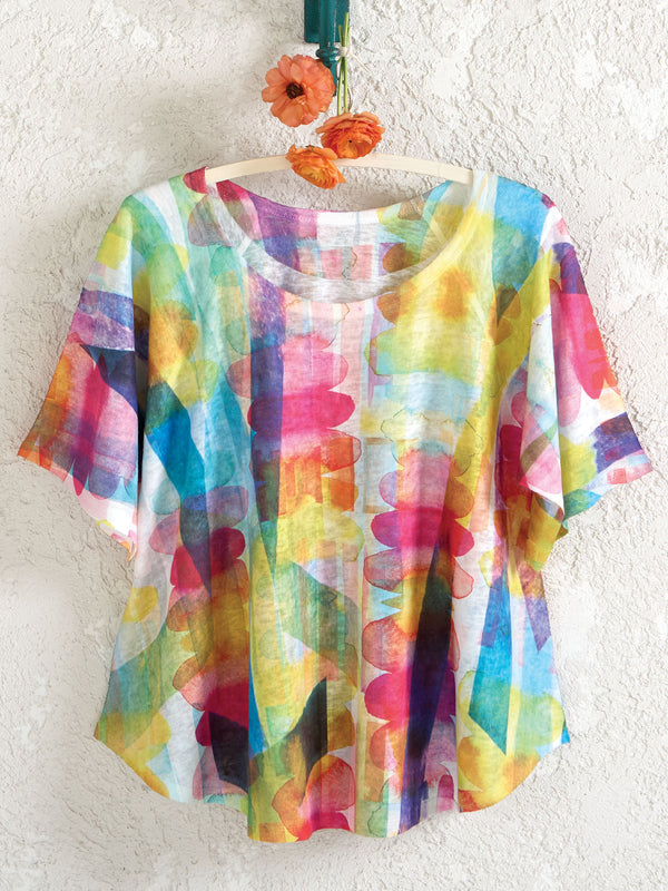 Watercolor Spectrum Top