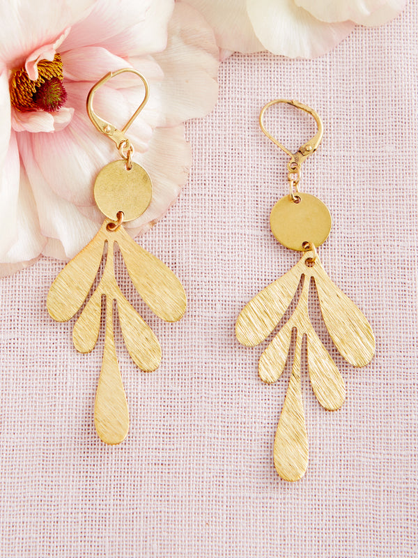 Matisse Leaf Earrings