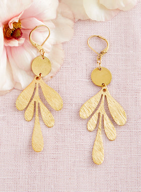 Matisse Leaf Earrings