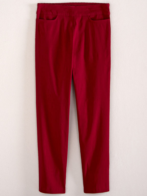 Kick It Up Flat Front Pants