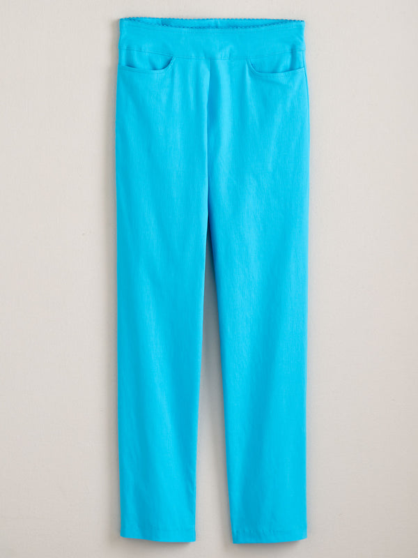 Kick It Up Flat Front Pants