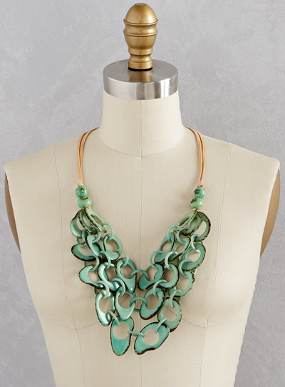 Tagua Waves Necklace