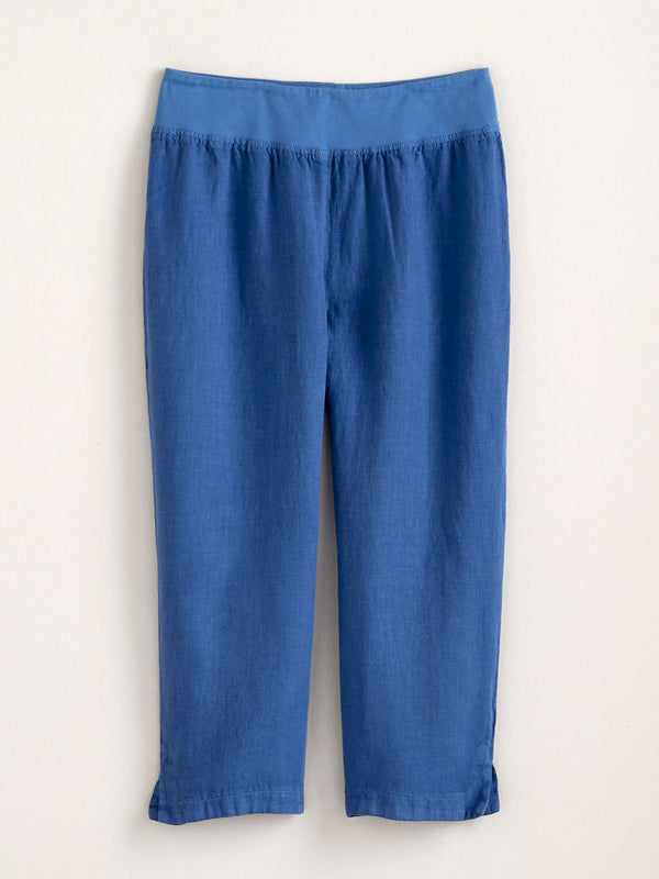 Linen Capri Pants