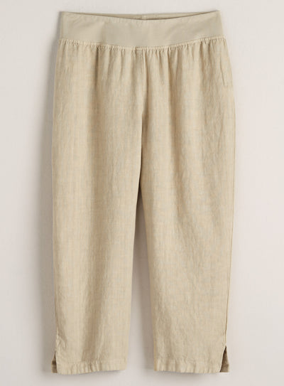 Linen Capri Pants