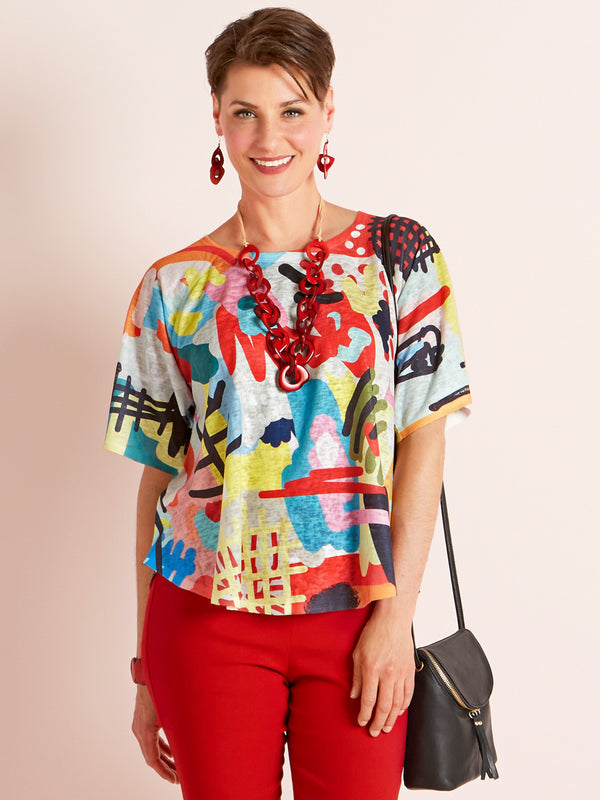 Eighties Ladies Top