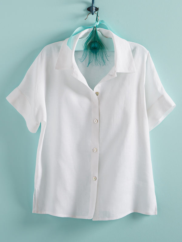 Easy Linen Camp Shirt