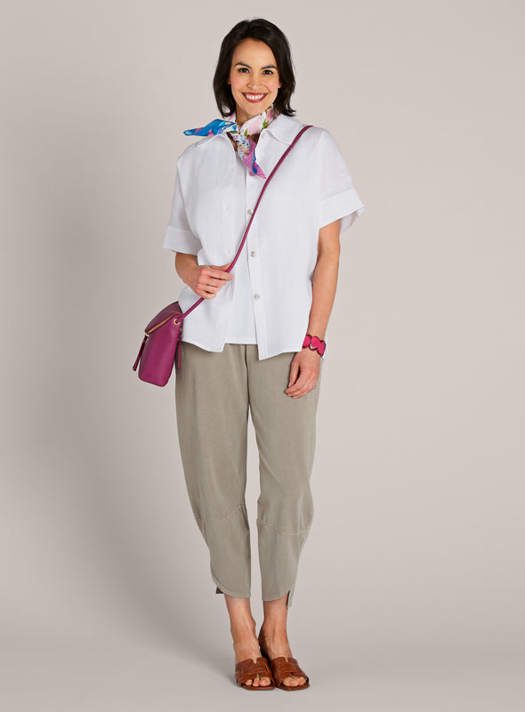 Camp Shirt and Lantern Pants Outfit