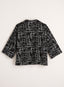 Chalk Drawing Cropped Jacket FINAL SALE (No Returns)