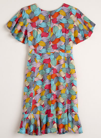 Flutter Leaves Dress FINAL SALE (No Returns)