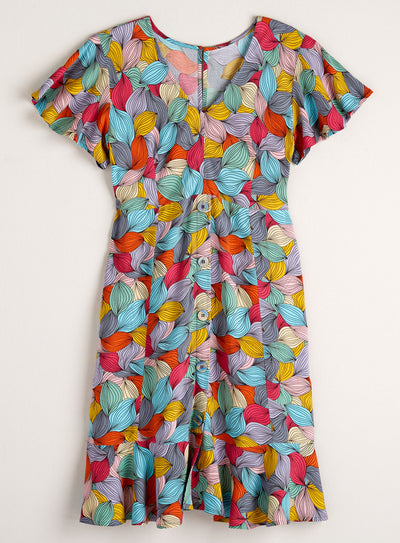 Flutter Leaves Dress FINAL SALE (No Returns)