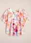 Watercolor Bouquet Top FINAL SALE (No Returns)