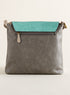 Colorblock Crossbody Bag - Pastels