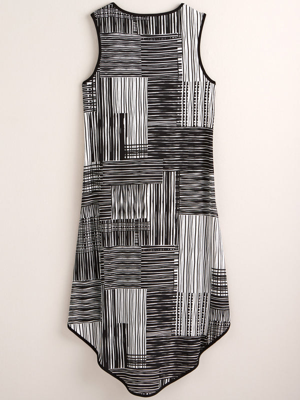 All Lined Up Tank Dress FINAL SALE (No Returns)