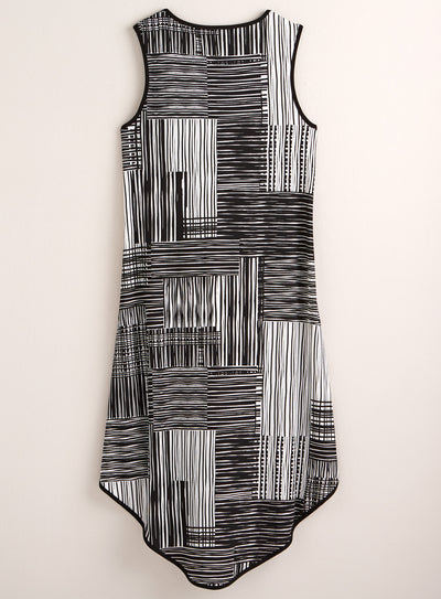 All Lined Up Tank Dress FINAL SALE (No Returns)