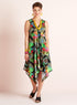 Futuristic Florals Tank Dress