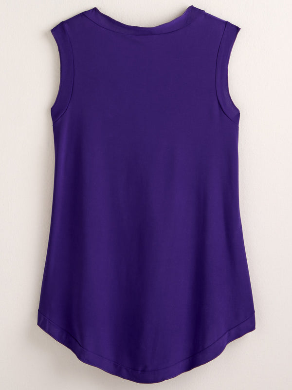 Faux-wrap Sleeveless Tunic FINAL SALE (No Returns)