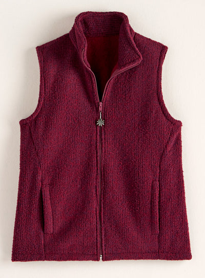 Women's Treviso Wool-Blend Vest FINAL SALE (No Returns)