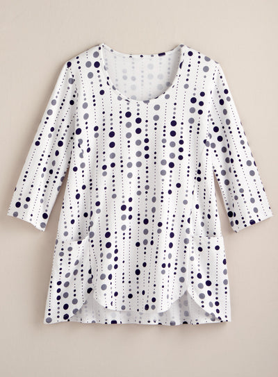 Polka Dot Planet Top FINAL SALE (No Returns)