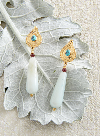 Mitarai Amazonite and Jade Jewelry