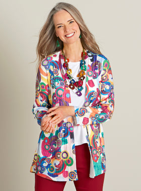 Sonia’s Symphony Pointelle Cardigan FINAL SALE (No Returns)