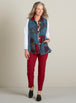 Patchwork Lace Vest Outfit