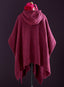 Irish Herringbone Woolen Poncho FINAL SALE (No Returns)