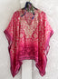 Ombré Embroidered Caftan Blouse