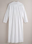 Cotton Pintuck Long-Sleeve Nightgown FINAL SALE (No Returns)