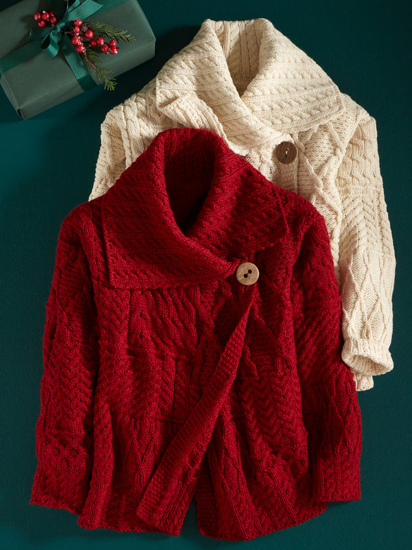 Connemara Asymmetrical Cardigan