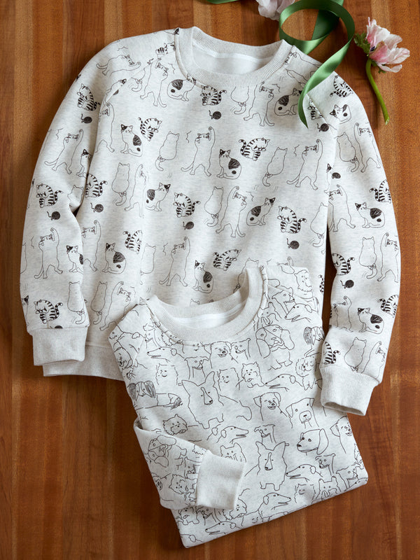 Furry Friends Fleece Sweatshirt