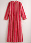 Cotton Flannel Pleated Nightgown FINAL SALE (No Returns)