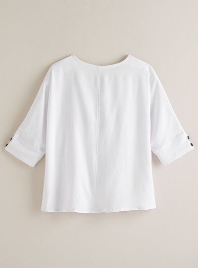 Athena Cowl Neck Blouse FINAL SALE (No Returns)