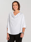 Athena Cowl Neck Blouse FINAL SALE (No Returns)