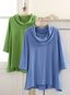 Linen-Blend Airflow Tunic