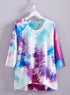 Terry Tie-Dye Pocket Top