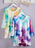 Terry Tie-Dye Pocket Top