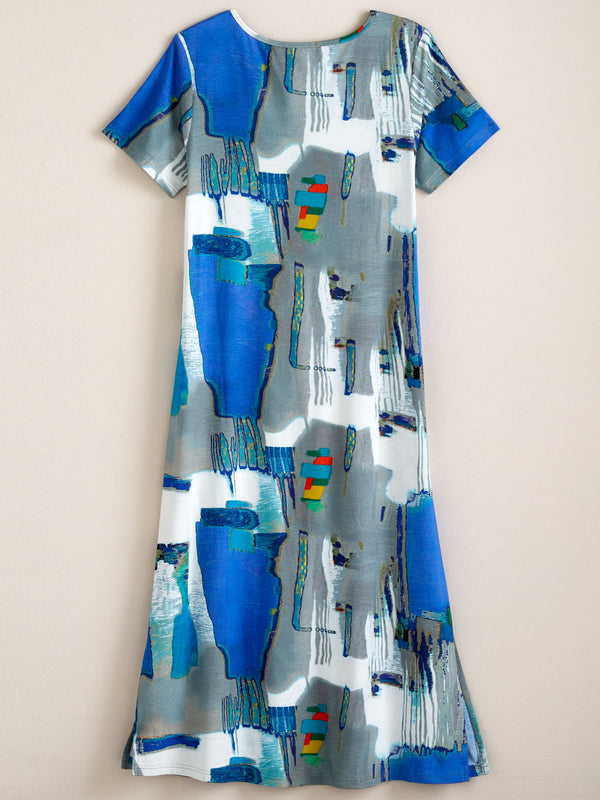 Port of Call T-Shirt Maxi Dress