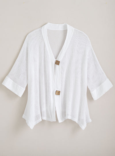 Keep It Cool Mesh Cardigan