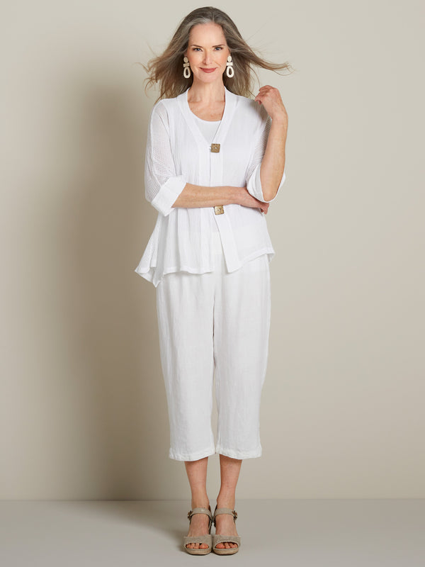 Keep It Cool All White Outfit