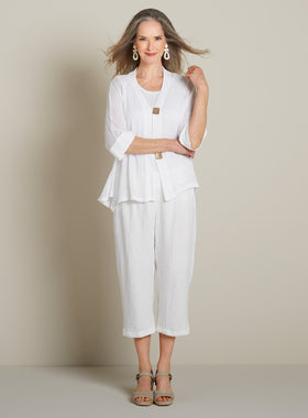 Keep It Cool All White Outfit