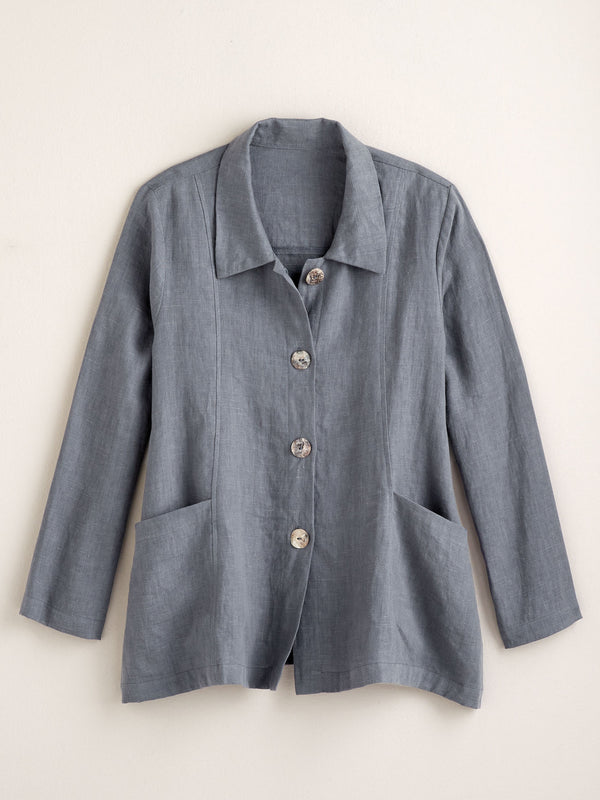 Essential US Linen Shirt Jacket