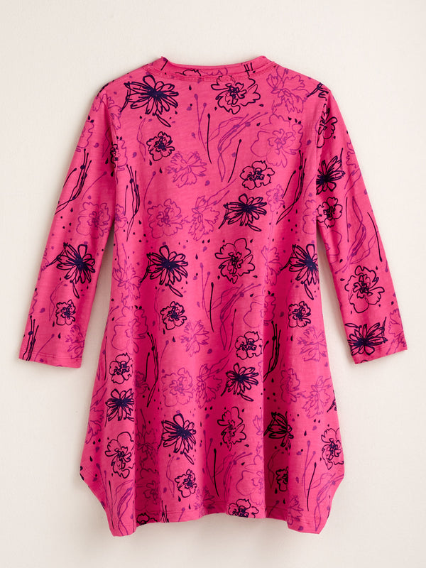 Pen and Ink Posies Tunic