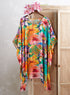 Hot Tropic Sateen Caftan