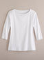 Cotton Comforts Boatneck Top