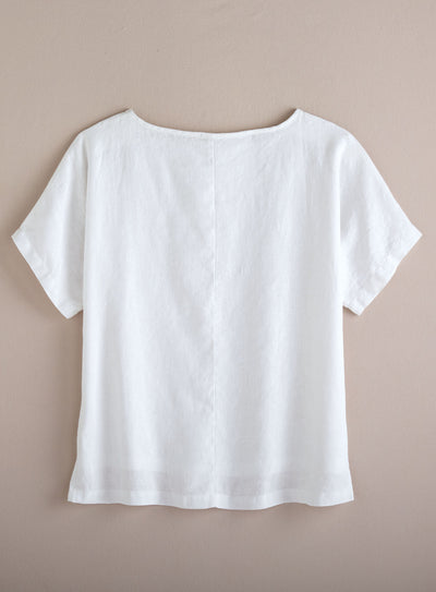 Essential US Linen Boxy Top