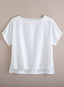 Essential US Linen Boxy Top