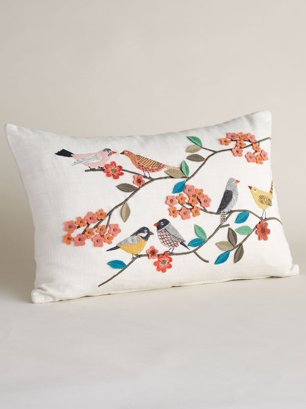 Birdie and Wing It Throw Pillows - Set of Both